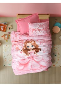 Resim Cotton Box Junior Tek Kişilik Nevresim Takımı Gimbiya Pembe 