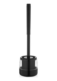 Resim Rulopak Yuvarlak Elite Silikon Tuvalet Fırçası Siyah 