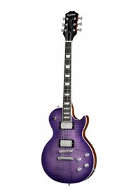 Resim Epiphone Les Paul Modern Figured Elektro Gitar Purple Burst 