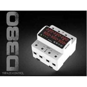 Resim Energy D380 Trifaze Daire Voltaj Koruyucu 