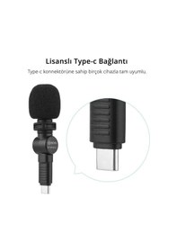 Resim Boya By M100Uc Kompakt Type C Telefon Mikrofonu 