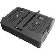 Resim WORX WA3883 20Volt Li-ion PowerShare İkili Hızlı Akü Şarj Cihazı 