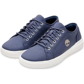 Resim Timberland Tb0A66Nn Seneca Bay Low Lace Up Sneaker Mavi Erkek Spor Ayakkabı Mavi 