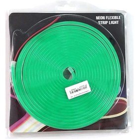 Resim Led Neon Flex 6mm Yeşil 12v - 5mt 