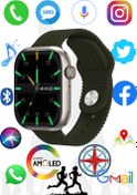 Resim General Mobile GM 20 Uyumlu Akıllı Saat Konuşma Özellikli Watch 9 PRO 45MM AMOLED EKRAN 