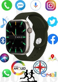 Resim General Mobile GM 20 Uyumlu Akıllı Saat Konuşma Özellikli Watch 9 PRO 45MM AMOLED EKRAN 
