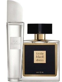 Resim Avon Pur Blanca Edt - Little Black Dress Edp 50 ml Kadın Parfüm Seti 
