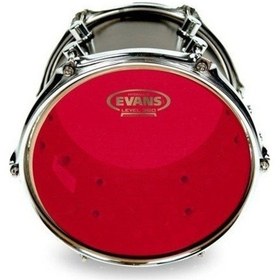 Resim Evans Tt12hr 12'' Kırmızı Hydraulic Tom Clear Yağlı Kırmızı Çift 