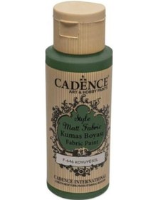 Resim Cadence Sytle Matt Kumaş Boyası 59 ML F-646 Koyu Yeşil 