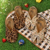 Resim Çocuklar İçin Sevimli ve Moda Sandaletler, Terlikler, Leopar Desenli, Çiçekli, Plaj, Nehir, Yaz 