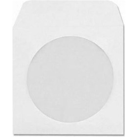 Resim Gen-Of Pencereli CD Zarfı Beyaz 80 gr 25 li Tutkallı 