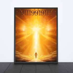 Resim 91119919111 - Aura Dengeleyici Sayı Sekansı - 45x60 