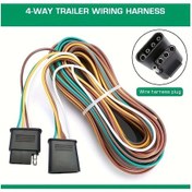 Resim Dashanshop 25ft 4 Pinli Romork Takma Kablolama Kiti Çekici Bağlantı Seti 36v 