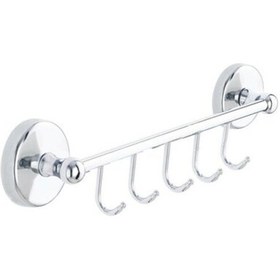 Resim Havluluk & Bornozluk Beş Kancalı Topsuz - Lider 1106 Krom 