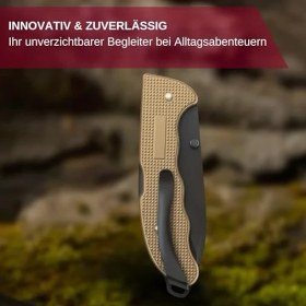 Resim Yenibağ 0.9415.DS249 Bs Alox Çakı, Bej 