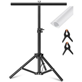 Resim 70 100cm T Stand 60x130cm Çift Taraflı Beyaz Pvc Zemin Arka Fonu 