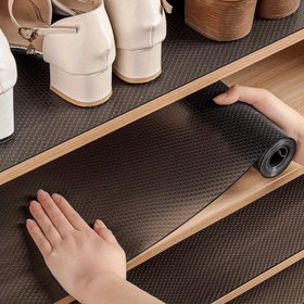 Resim Yıkanabilir Su Geçirmez & Yağa Dayanıklı Vinil Buzdolabı Astarı - Raf, Dondurucu, Dolap, Ayakkabılık, Çekmece, Gardırop İçin Çok Amaçlı Toz ve Nem Önleyici Ped, Kaymaz Tabanlı, Esnek Malzeme, Koruyucu Mat, Organizatörler için Pürüzsüz Yüzeyli, Dayanıklı Mat, Depolama Koruyucusu, Ev İhtiyaçları 