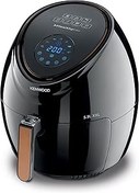 Resim Kenwood Airfryer XXL Siyah HFP50.000BK - 5,5 Litre Geniş Hazne Kapasitesi, 1800 Watt, Dijital Dokunmatik Ekran, 7 Farklı Programlama, 80-200°C Sıcaklık Ayarı, Kolay Temizleme 