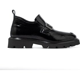 Resim Oxford Klasik Kadın Rc-25k-195-m8400 John May Siyah Rugan siyah 