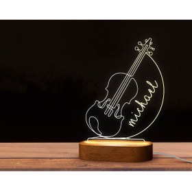 Resim Bk Gift Kişiye Özel Isimli Dekoratif Led Lamba, Gece Lambası, Ev Dekorasyonu, Işıklı Pleksi Biblo-11 