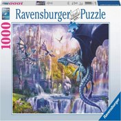 Resim Ravensburger 1000 Parça Puzzle Ejderha Şatosu 152520 