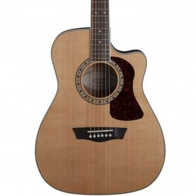 Resim Washburn HF11SCE Heritage 10 Elektro Akustik Gitar (Profesyonel - Folk/Grand Concert Kasa) | Masif Sedir Üst Kapak, İnce Bel Yapısı ile Konforlu Çalım, Fishman Preamp Sistemi | Ölçüler: 648 mm Skala Uzunluğu 