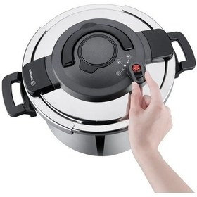 Resim Korkmaz Alessa 4 Parça Düdüklü Tencere Seti A178 Gri 