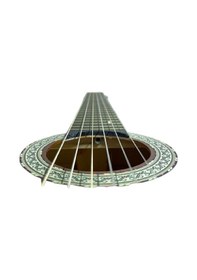 Resim Klasik Gitar Tam Boy 4/4 Naturel sap Ayarlı Üst Kalite 