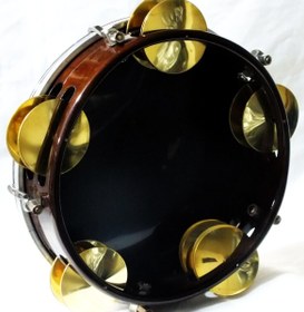 Resim Riq Tef Tambourine Marine W / Cymbals cf1 