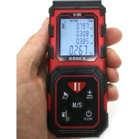 Resim Rodex Lazer Metre Mesafe Ölçer 100 M 