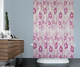 Resim Günce Banyo Duş Perdesi 2224 Tek Kanat 1X100x200 