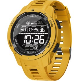 Resim Moda elektronik saat Spor tarzı LED aydınlatmalı açık hava spor saati 5ATM Plastik kasa TPU kayış alarm zamanlayıcı ile Kampçılık ve dağcılık için uygun Yüzme 