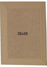 Resim Ahşap Pano 35X26Cm Pa242 (Kalın) 