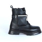 Resim Moda Ayakkabı 23-234 Enissa Siyah Kız Çocuk Bot Ayakkabı 