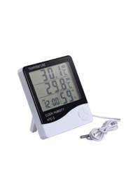 Resim Htc-2 Saat Termometre Isı Nem Ölçer Problu 