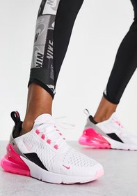 Resim Nike Air Max 270 G. S. White Pink Sneaker Günlük Spor Ayakkabı Beyaz Pembe 