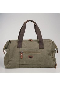Resim Abs Ççs 40231 Kanvas Seyahat Çantası Yeşil Siyah 