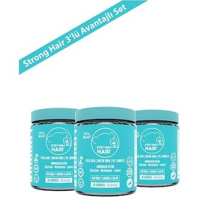Resim Vita Bear Strong Hair Gummy Vitamin 60 Adet 3 Adet 