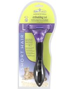 Resim Furminator Short Hair Kısa Tüylü Kedi Tüy Toplama Tarağı L Boy 