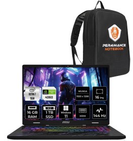 Resim MSI Pulse 16 AI Ultra 7 155H 16GB 1TB SSD RTX4060/8GB 140W 16" FHD+ 144Hz 