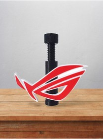 Resim YTR Baskı 7-10 Cm Ekran Kartı Destek Aparatı Ekran Kartı Tutucu Gpu Holder Rog 