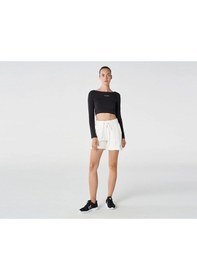 Resim Hummel Hmlnaupaka Shorts Kadın Günlük Şort 931861-9003 Beyaz 931861-9003 