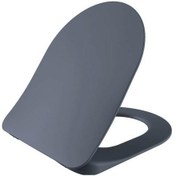 Resim Creavit Duck Yavaş Kapanan Klozet Kapağı (basalt Mat) Kc0903.01.0 