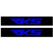 Resim Rks Motorcu Boru Sticker Set Mavi 