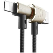 Resim Two-in-one 2in1 Lightning Micro Usb 1m Data Şarj Kablosu 