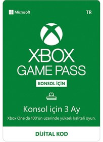 Resim Xbox Game Pass - 3 Ay Xbox