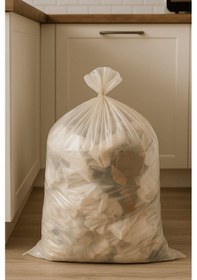 Resim Şeffaf Rulo Çöp Poşeti 74x90 Cm 3x50 Adet Ev Mutfak İş Ofis Avantajlı Paket 