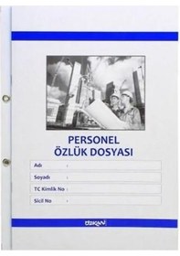 Resim Personel Özlük Dosyası 5'Li Özkan N11.5494 
