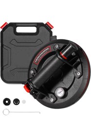 Resim DepoMega Pompalı Vantuz Cam Seramik Fayans Taşıma 200 KG Kapasite Özel Çantalı 