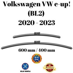 Resim Volkswagen Vw E-up Bl2 2020 2021 2022 2023 Uyumlu Ön Cam Muz Tipi Silecek Süpürgesi Seti 600/400mm Silbak 